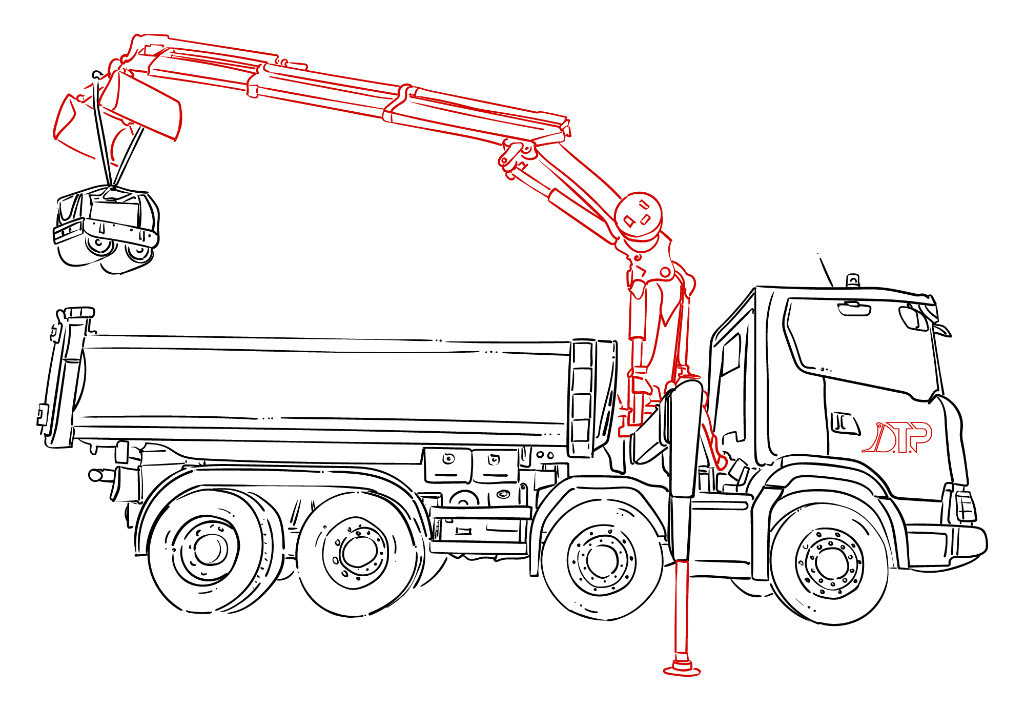 Travaux publics à La Gacilly